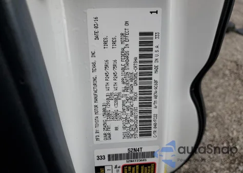 2016 Toyota Tacoma Access Cab из США, поврежденный, VIN 5TFSZ5AN3GX027183